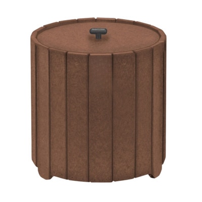 Round Divot Mix ContainersBrown10g